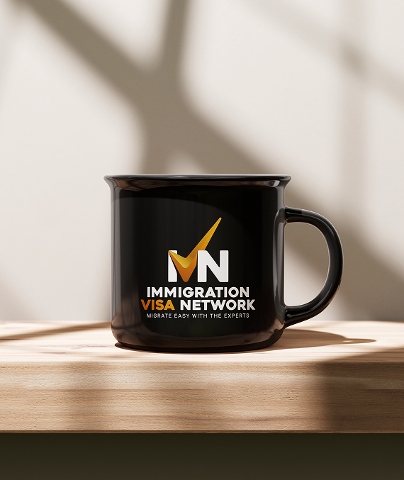 Logo Design for Immigration Visa Network, New Zealand:  A Symbol of Trust & Guidance